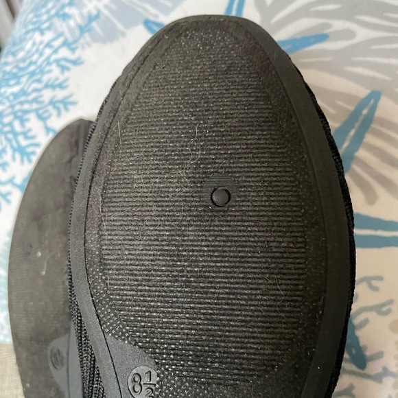 Danskin HOPE Black Slip on vegan mesh textile upper ballet flats size 8.5 - Picture 9 of 10